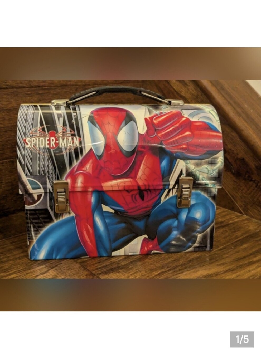 Marvel Spider-Man Tin Box, by The Tin Box Company Spider Man Lunch Kit, Toy Box